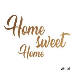 Dekoracja drewniana napis na ścianę home sweet home - 3 mm marki Congee.pl - ogłoszenia A6.pl