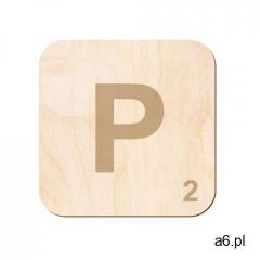 Congee.pl Drewniana dekoracja na ścianę scrabble - literka p (5907509932199) - ogłoszenia A6.pl