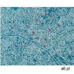 Palomar Dekoracja ścienna pin city paryż jasnoniebieska (8033020510800) - ogłoszenia A6.pl