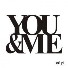 Splendid Naklejki napisy na ścianę you and me - ogłoszenia A6.pl