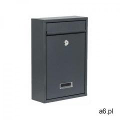 Domino Skrzynka na listy 32 x 21,5 x 9 cm b5 vincento antracytowa (5900378309833) - ogłoszenia A6.pl