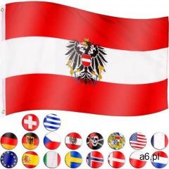 FLAGA AUSTRII AUSTRIACKA 120x80 CM NA MASZT AUSTRIA (4048821749254) - ogłoszenia A6.pl