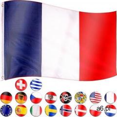 FLAGA FRANCJI FRANCUSKA 120x80 CM NA MASZT FRANCJA - ogłoszenia A6.pl