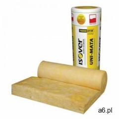 Wełna mineralna ISOVER Uni-Mata 220mm lambda 0,039 dach podłoga rolka - ogłoszenia A6.pl