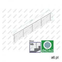 Balustrada nierdzewna aisi304, d42,4/4xd12/h900/l6 marki Umakov - ogłoszenia A6.pl
