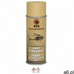 Mfh - max fuchs Farba matowa do kamuflażu sprzętu militarnego - wh khaki tropen - 400 ml (4044633157 - ogłoszenia A6.pl