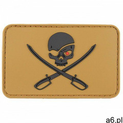 Mfh - max fuchs Patch skull&saber z rzepem 8x5 cm - ogłoszenia A6.pl