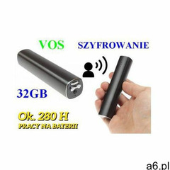 Jnn Dyktafon/podsłuch nagrywający (11-dni pracy!) w kształcie cygara (poj. 450h) + szyfrowanie & - ogłoszenia A6.pl