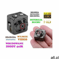 Mini-Kamera (dz-noc), Nagrywająca Obraz HD/Full HD i Dźwięk + Ap. Foto + Detekcja Ruchu &#43 - ogłoszenia A6.pl