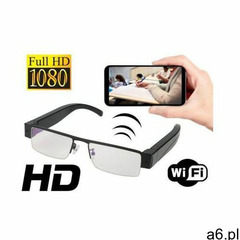 Mini-Kamera WIFI/P2P FULL HD, Ukryta w Okularach (cały świat!!) + Dźwięk + Zapis + Detek - ogłoszenia A6.pl