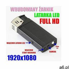 Szpiegowska Zapalniczka FULL HD, Nagrywająca Obraz i Dźwięk + Żarnik + LED... - ogłoszenia A6.pl