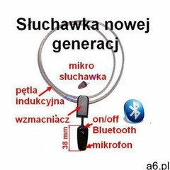 Bezprzewodowa Mikro-Słuchawka (zestaw egzaminacyjny) + Pętla Indukcyjna Bluetooth (cały świat!). - ogłoszenia A6.pl