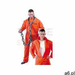 STRÓJ KOMBINEZON WIĘZIEŃ POMARAŃCZOWY L/XL (8434077804353) - ogłoszenia A6.pl