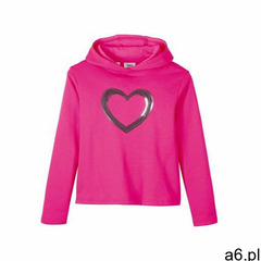 Bluza dziewczęca z kapturem i cekinami bonprix różowa magnolia - ogłoszenia A6.pl