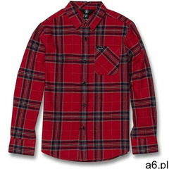 koszula VOLCOM - Caden Plaid L/S Engine Red (ENR) - ogłoszenia A6.pl