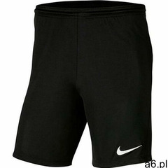 SPODENKI DZIECIĘCE SPORTOWE NIKE PARK III BV6865-010, kolor czarny - ogłoszenia A6.pl