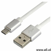 Everactive Kabel przewód silikonowy usb - micro usb cbs-1mw 1m z obsługą szybkiego ładowania do 2.4a - ogłoszenia A6.pl