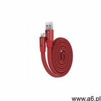 Kabel ring y1 micro usb czerwony marki Devia - ogłoszenia A6.pl