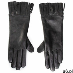 Rękawiczki Damskie LIU JO - Guanto Con Frange 2F0092 P0300 Nero 22222 - ogłoszenia A6.pl
