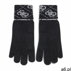 Rękawiczki Męskie GUESS - Vezzola Gloves AM8722 WOL02 BLA - ogłoszenia A6.pl