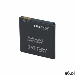 Bateria Forever Bateria Forever do Samsung I9000 Galaxy S 1550 mAh Li-Ion HQ - T0001850 Darmowy odbi - ogłoszenia A6.pl
