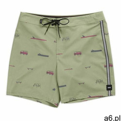 Kąpielówki - vans x yusuke hanai boardshort oil green (td8) marki Vans - ogłoszenia A6.pl