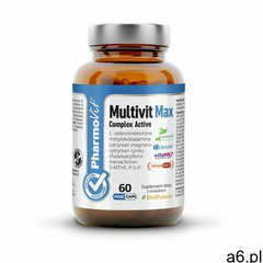 MULTIWITAMINY 60 KAPSUŁEK 35,42 g - PHARMOVIT (CLEAN LABEL) - ogłoszenia A6.pl