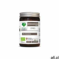 ASHWAGANDHA EKSTRAKT BIO 50 KAPSUŁEK (200 mg) - BE ORGANIC - ogłoszenia A6.pl