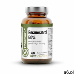 RESWERATROL 60 KAPSUŁEK 30,18 g - PHARMOVIT (CLEAN LABEL) - ogłoszenia A6.pl