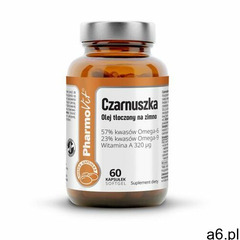 Kapsułki CZARNUSZKA 60 KAPSUŁEK 44,16 g - PHARMOVIT (CLEAN LABEL) - ogłoszenia A6.pl