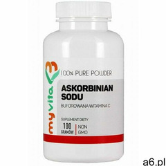 Proszek Askorbinian sodu (witamina C buforowana) 100g - ogłoszenia A6.pl