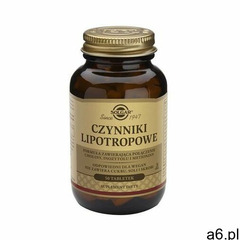 Czynniki lipotropowe 50 tabletek Solgar - ogłoszenia A6.pl