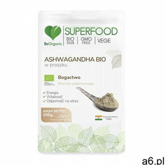 Proszek Ashwagandha BIO żeń-szeń indyjski w proszku 200 g BeOrganic MedicaLine - ogłoszenia A6.pl
