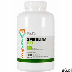 BIO Spirulina 250 mg - 1000 tabletek MyVita (5905279123373) - ogłoszenia A6.pl