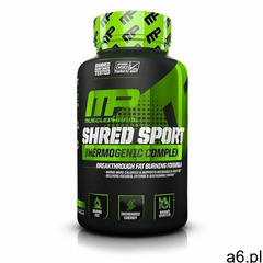 Muscle pharm spalacz tłuszczu shred sport 60 kaps - ogłoszenia A6.pl