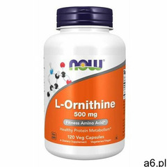 Now foods l-ornityna 500 mg 120 kaps - ogłoszenia A6.pl