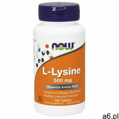 Now foods l-lizyna 500 mg 100 tab - ogłoszenia A6.pl