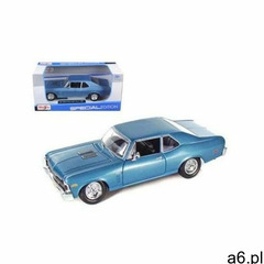 Maisto Modele metalowy chevy nova ss 1970 niebieski 1:24 - ogłoszenia A6.pl