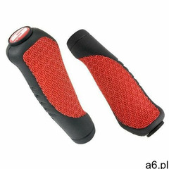 Chwyty kierownicy profilowane Sram Comfort Grips czarno czerwone, 133mm - ogłoszenia A6.pl