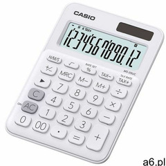 Kalkulator CASIO MS-20UC-WE-S Biały, 383799 - ogłoszenia A6.pl