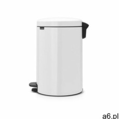 Brabantia - kosz newicon - 20 l - metalowe wiadro i wolnoopadająca pokrywa - biały - ogłoszenia A6.pl