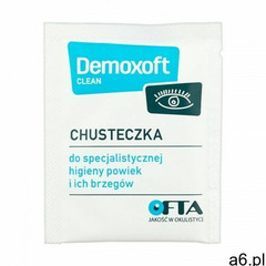 Demoxoft Clean - chusteczki odświeżające do oczu 1 szt. - ogłoszenia A6.pl
