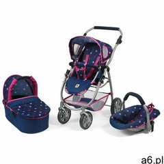 Bayer Chic zestaw dla lalek EMOTION ALL IN 3 W 1, różowo-niebieskie gwiazdy (4004181637723) - ogłoszenia A6.pl