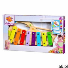 Eichhorn Drewniane cymbałki 8 tonów kolorowe dla dziecka 30cm (4003046004908) - ogłoszenia A6.pl