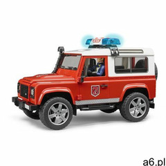Samochód land rover defender straż pożarna z figurką - ogłoszenia A6.pl