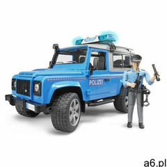 Samochód land rover defender policyjny z figurką marki Bruder - ogłoszenia A6.pl