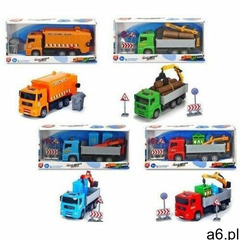 Pojazdy heavy city truck, 22 cm, 4 rodz, 5_555346 - ogłoszenia A6.pl