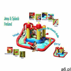 Dmuchany basen ze zjeżdżalnią i armatką - HappyHop - Funland - ogłoszenia A6.pl