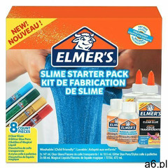 Elmer's zestaw startowy Slime, klej przezroczysty, kleje brokatowe w pisakach i Magiczny Płyn do - ogłoszenia A6.pl