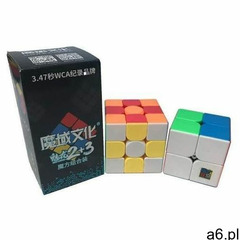 Mfjs meilong 2x2+3x3 pack stickerless marki Rubik - ogłoszenia A6.pl